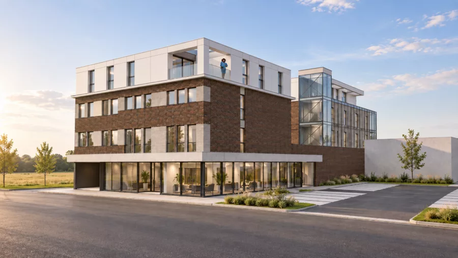 Winkels en appartementen DVS - Edegem